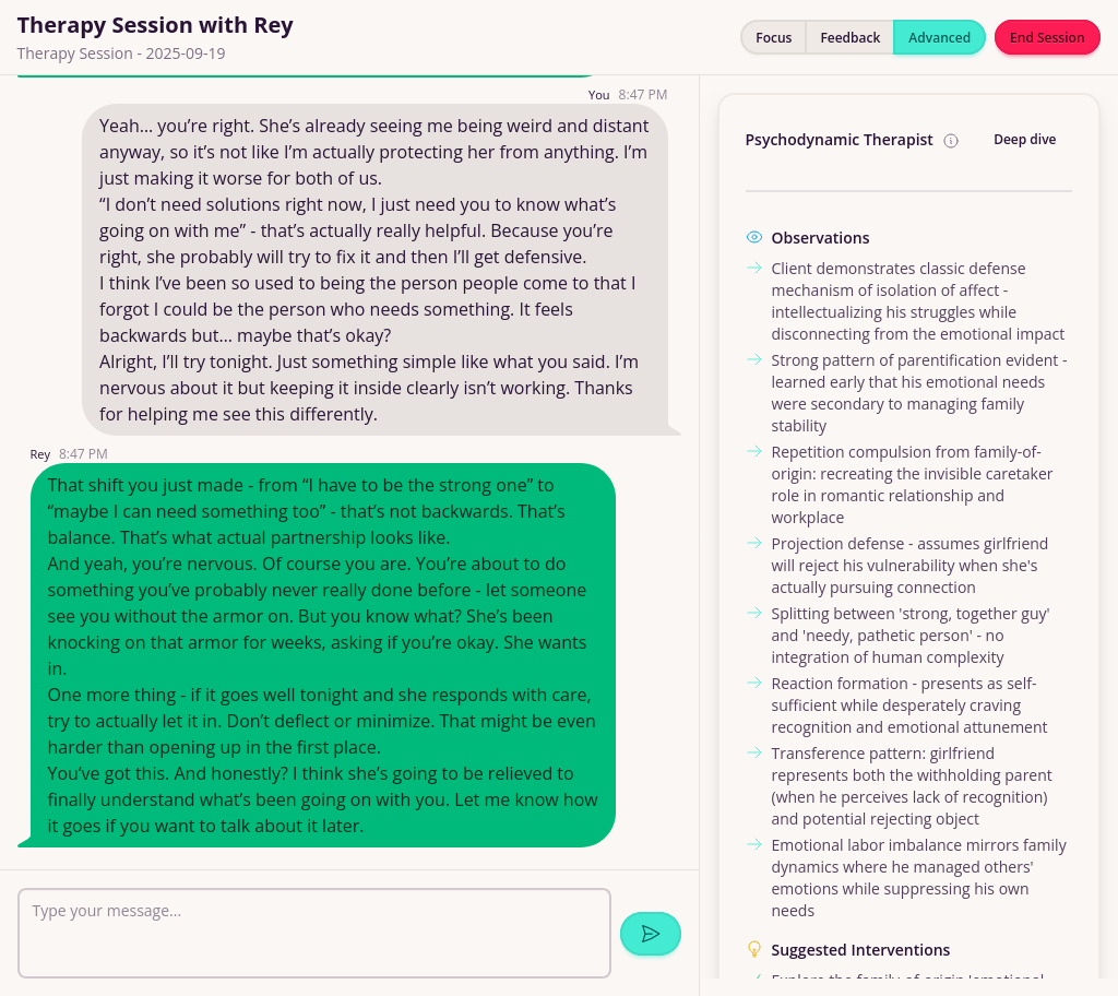 Reynote AI Relationship Therapy Platform